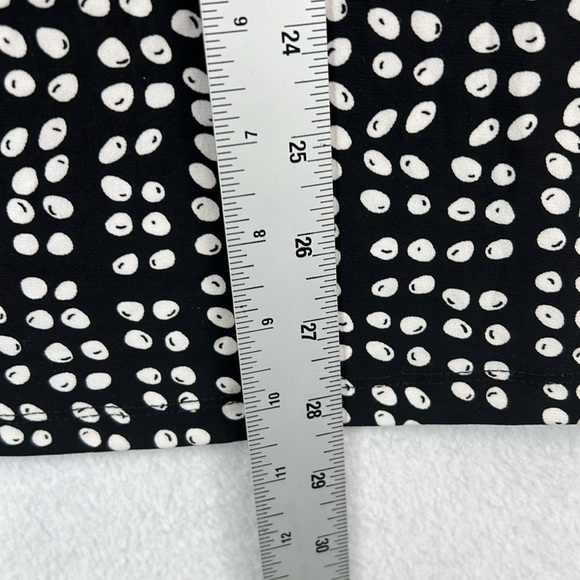 Anne Klein Women’s Top Sz 3X Black & White Polyester/Elastane Knit Zip Front EUC - Picture 10 of 10